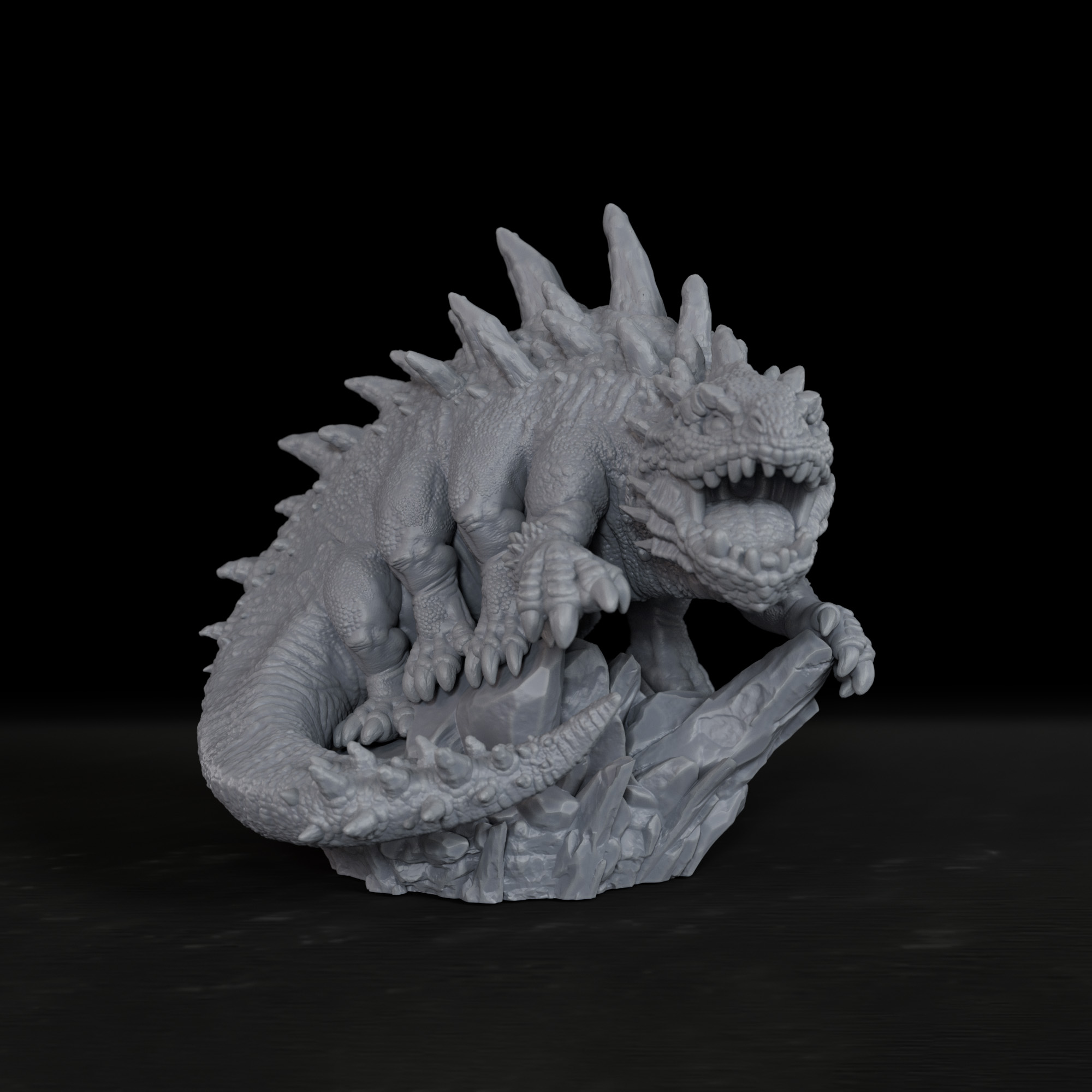 Gaming Handheld Accessories - Fantasy Basilisk Minis - RPG Masaüstü