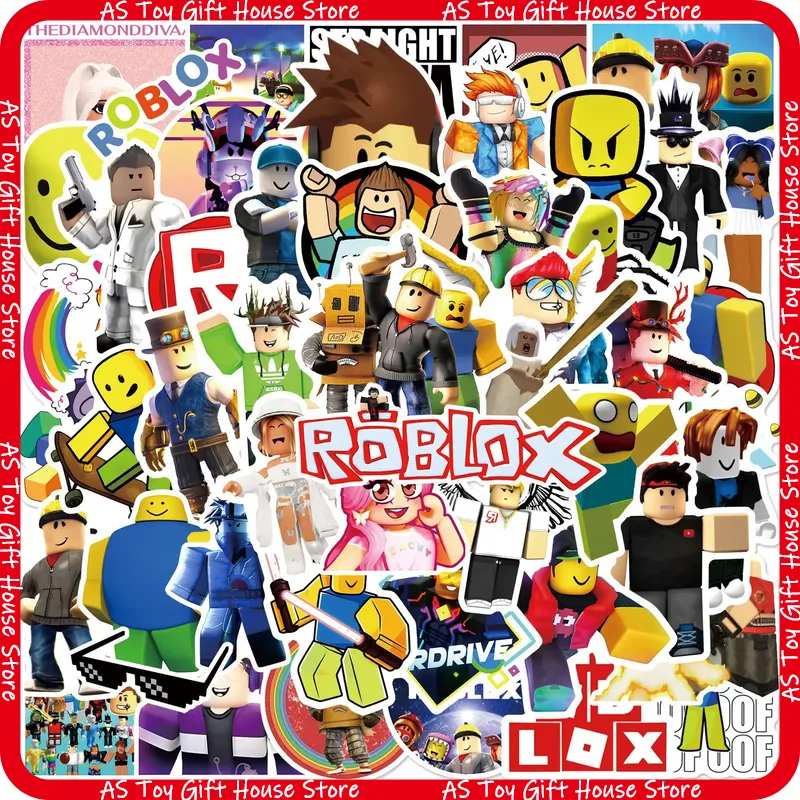 Gaming Accessories Roblox - 50 adet Graffiti çıkartmalar Roblox benzersiz